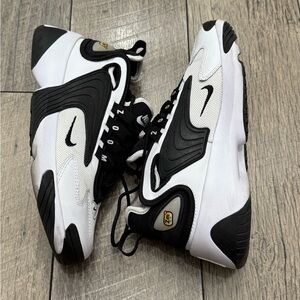 Nike Zoom 2K Black and White Athletic Shoes